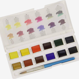 Daler Rowney Simply Transparent Watercolor Travel Set of 12