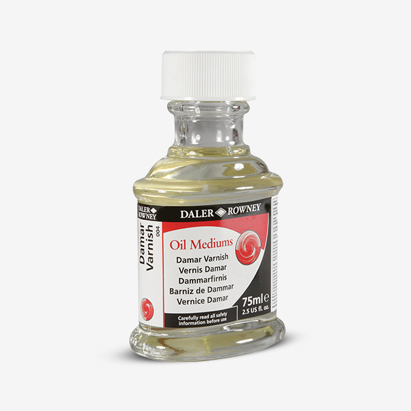 Daler Rowney Damar Varnish For Oil Colors In 75ml Bottle - thestationerycompany.pk