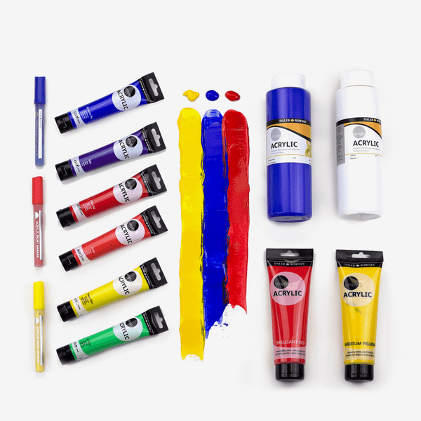 Daler Rowney Simply Acrylic Paint 250ml Tubes