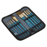 Daler Rowney Simply Natural Hairs Brush Set With Zip Case - thestationerycompany.pk