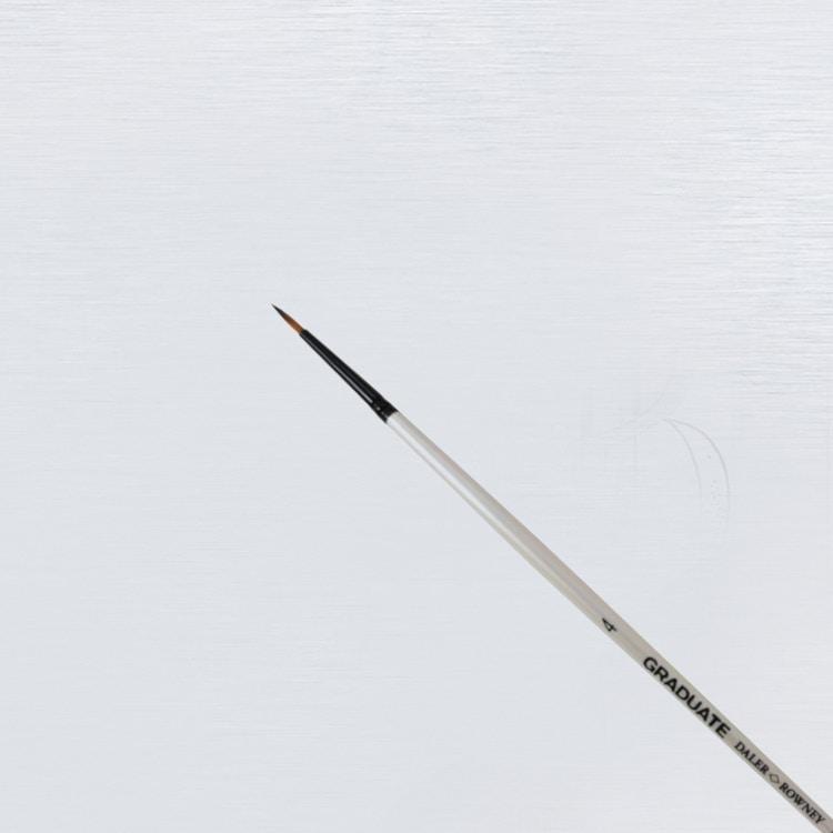 Daler Rowney Graduate Synthetic Round Long Handle Brush - thestationerycompany.pk