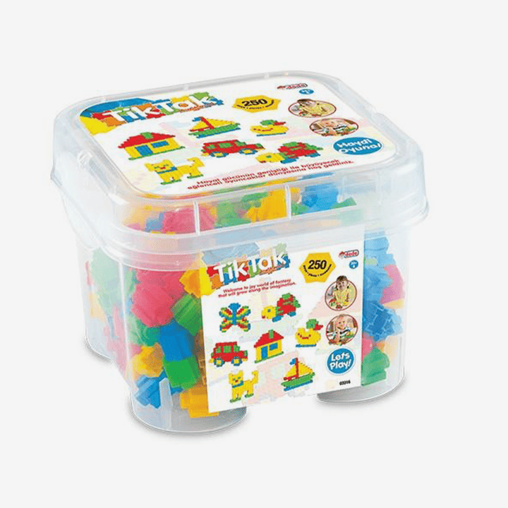 DeDe Tik Tak Small Box 250 Pcs Blocks - thestationerycompany.pk