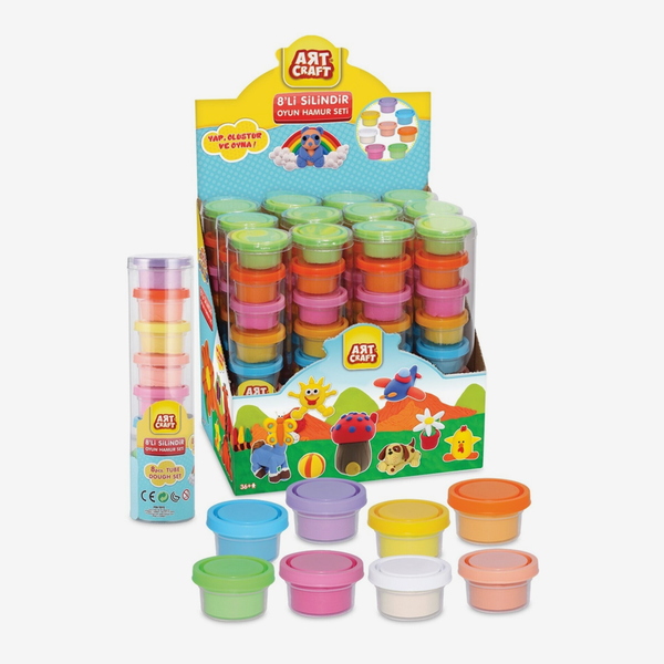 Dede Art Craft 8 Piece Roller Play Dough Set 3296