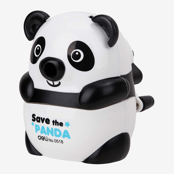 Deli E0518 Rotary Pencil Sharpener Panda Shape - thestationerycompany.pk