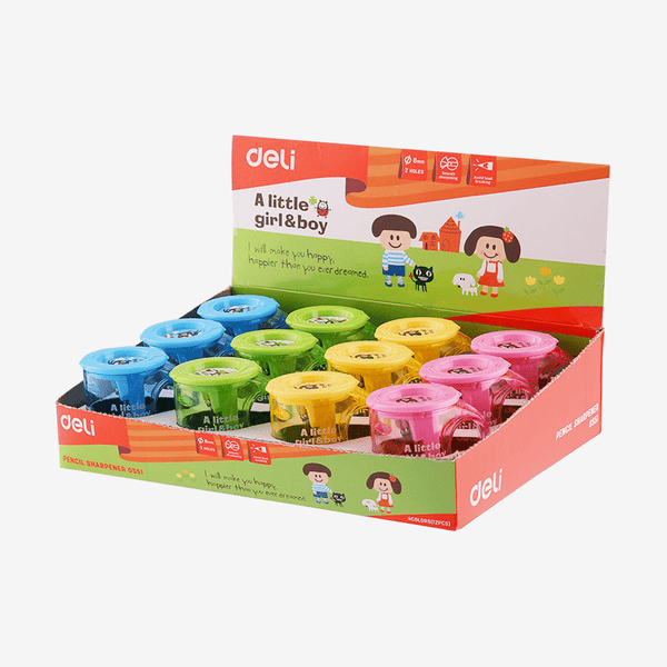 Deli 2-Hole Cup Sharpener E0551 - thestationerycompany.pk