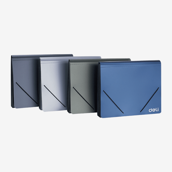 Deli Expanding File 13 Pocket A4 E5551 - thestationerycompany.pk