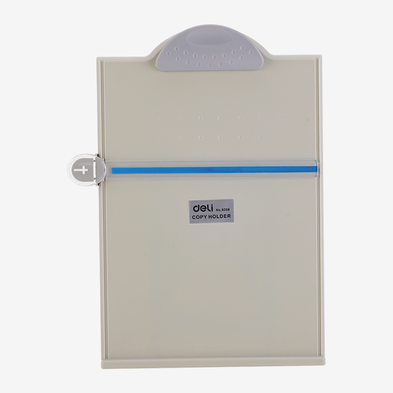 Clipboard Ruler Deli Clipboard With Ruler Reading Stand A4 E9258 – thestationerycompany.pk