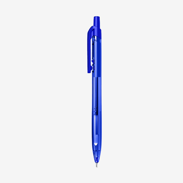 DELI EQ02130 RETRACTABLE SMOOTH BALLPOINT PEN 0.7MM - thestationerycompany.pk