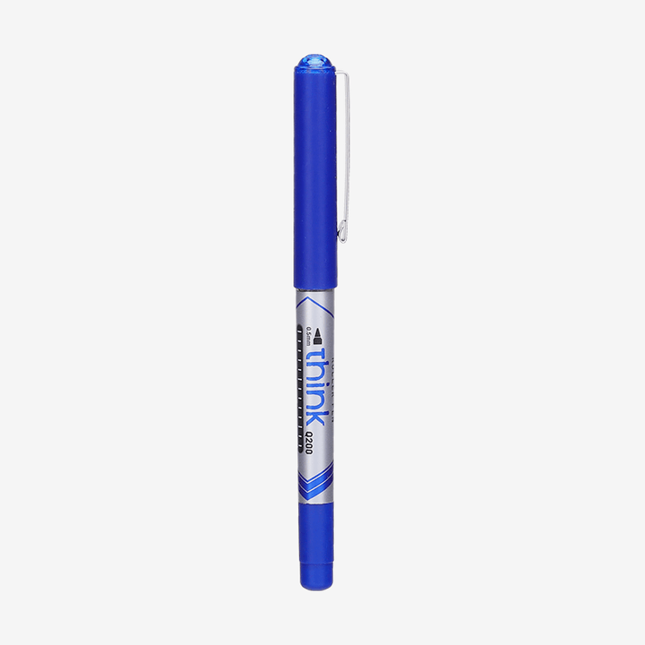 Deli Roller Pen EQ20030 0.5MM Blue - thestationerycompany.pk