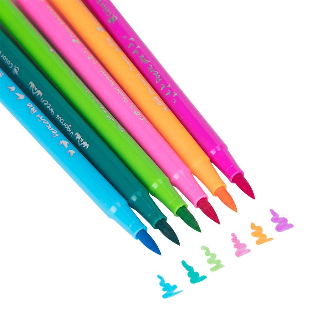 Deli EC10304 Watercolor Felt Pen 12 Pcs - thestationerycompany.pk