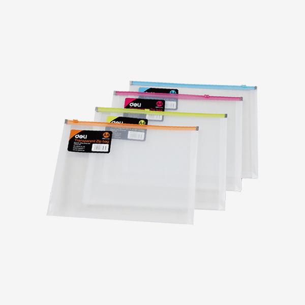 Deli Zip Bag A5 Vivid E38976 - thestationerycompany.pk