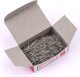 Deli Office Pin 24mm Nickel Plated Box E0016 - thestationerycompany.pk