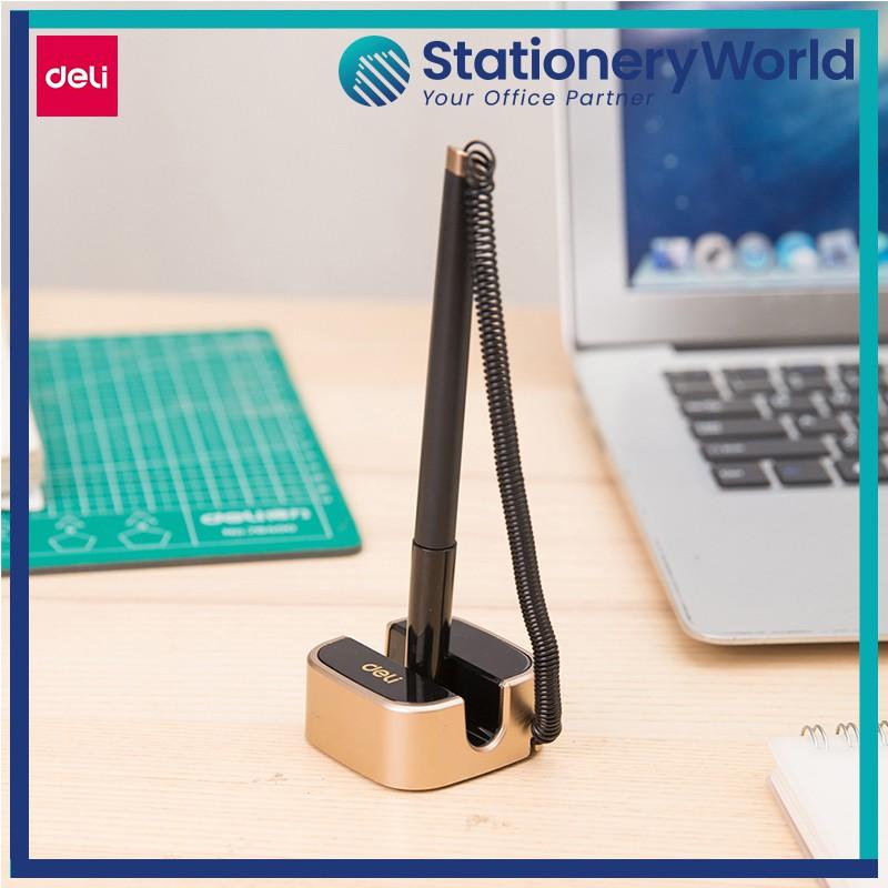 Deli Desk Pen Stand Tabletop Desk Ballpen E6797 - thestationerycompany.pk