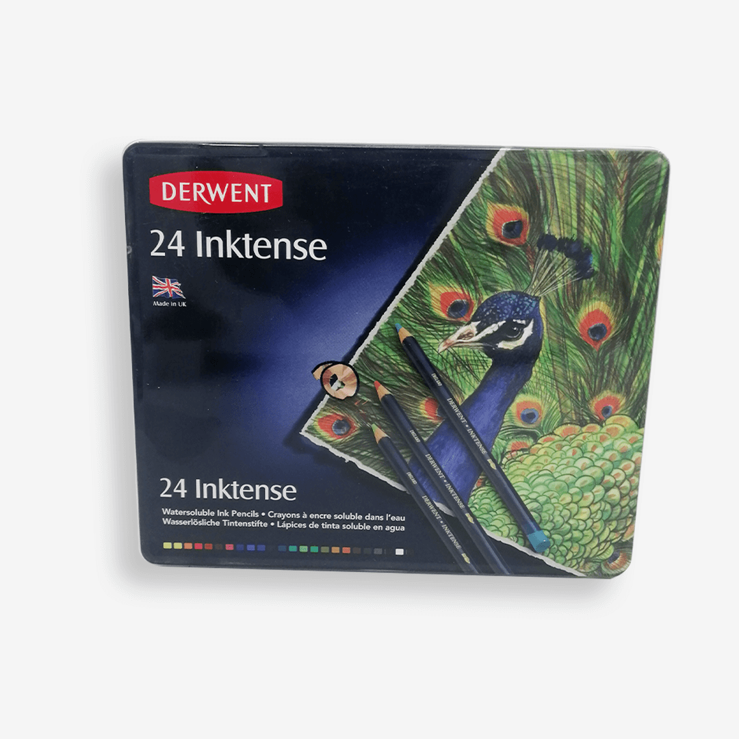Derwent Inktense Tin Colored Pencil Sets