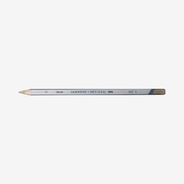 Derwent Metallic Pencils Silver No. 80 Pack Of 12 - thestationerycompany.pk