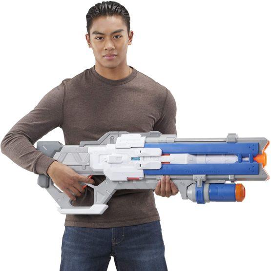 NERF Overwatch Soldier 76 Rival Blaster Fully Motorized - thestationerycompany.pk
