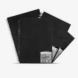 Daler Rowney Ebony Hardback Spiral Sketchbook - thestationerycompany.pk