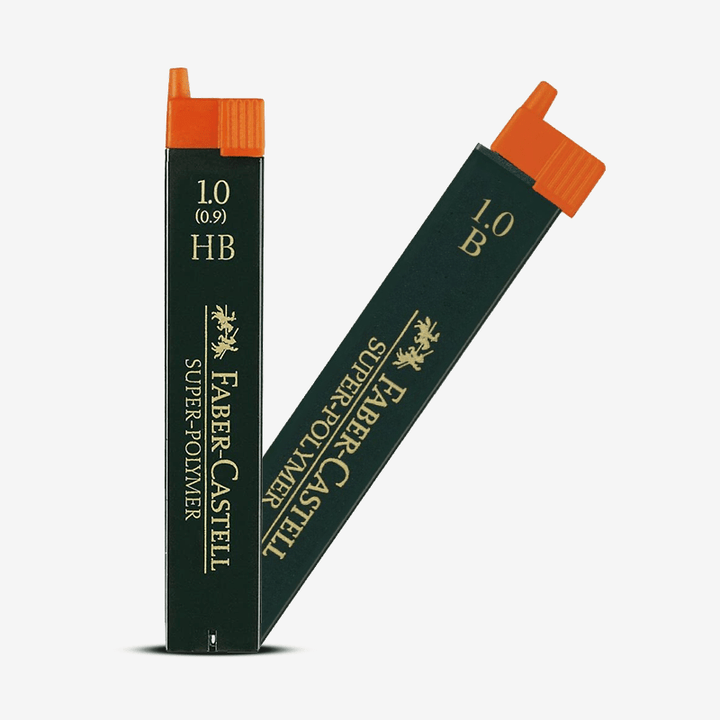 FABER-CASTELL SUPER-POLYMER PENCIL LEADS 0.9MM - thestationerycompany.pk