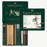 Faber Castell Pitt Monochrome Set Tin of 21