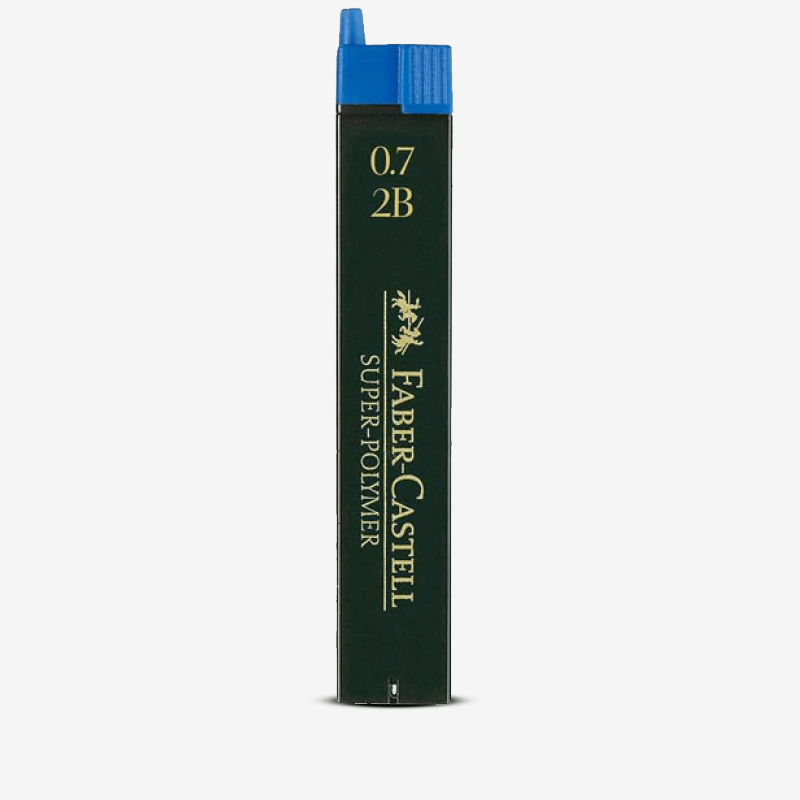 FABER-CASTELL SUPER-POLYMER PENCIL LEADS 0.7MM - thestationerycompany.pk