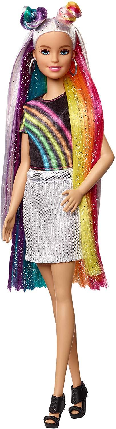 Barbie Rainbow Sparkle Hair Doll – HAT - thestationerycompany.pk