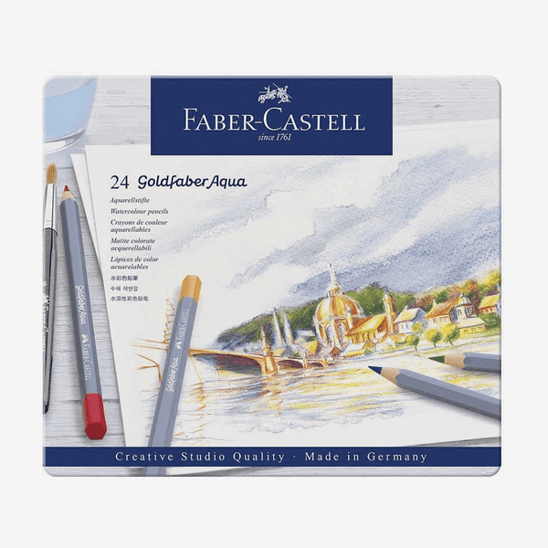 Faber Castell Goldfaber Aqua Color Pencil Pack Of 24
