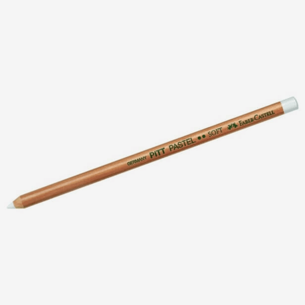 Faber Castell Pitt Pastel Pencil White Soft Single Piece