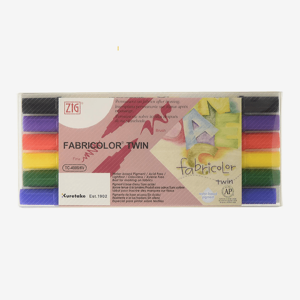 Zig Fabric Marker Set 6Pcs - thestationerycompany.pk