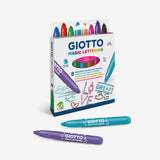 Giotto Magic Lettering Color Marker Pack Of 8pcs - thestationerycompany.pk