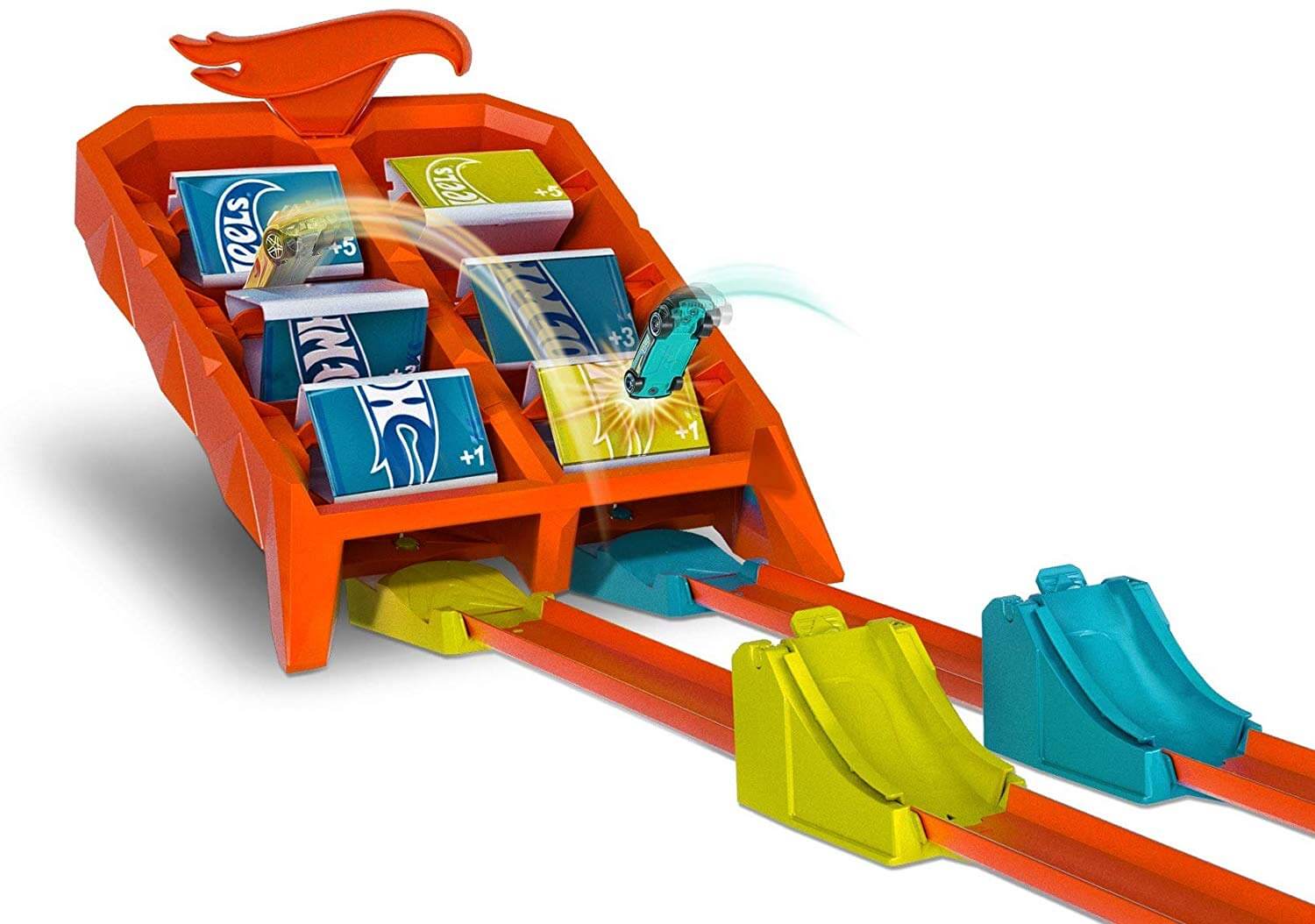 Hot Wheels Action Play Set for 1 or 2 Players Multiple Ways to Score