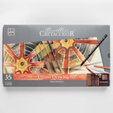 Cretacolor Ultimo Drawing Set 35Pcs - thestationerycompany.pk