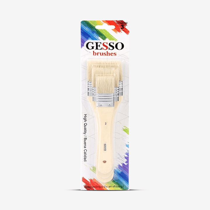 GESSO Base Making Paint Brush Set 3 Piece - thestationerycompany.pk