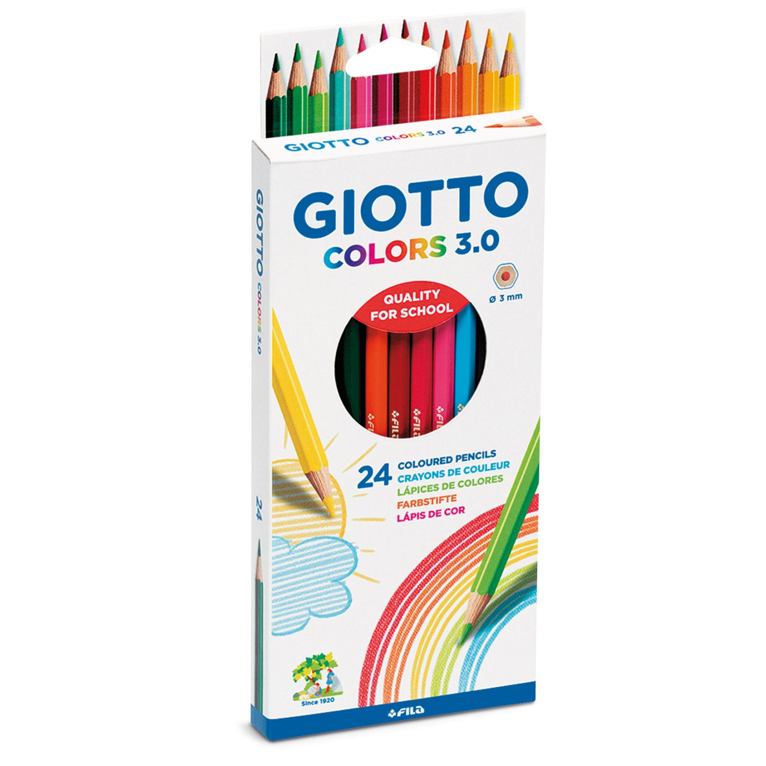 Giotto Colors Pencils 3.0