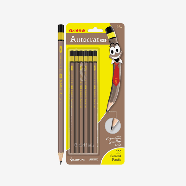 Goldfish Autocrat HB Pencil Pack of 12 - thestationerycompany.pk