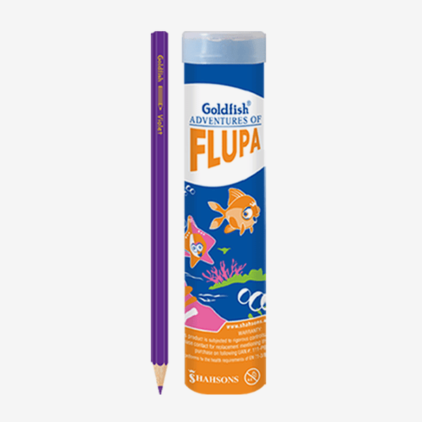 Goldfish Flupa Color Pencil Pack Of 12 - thestationerycompany.pk