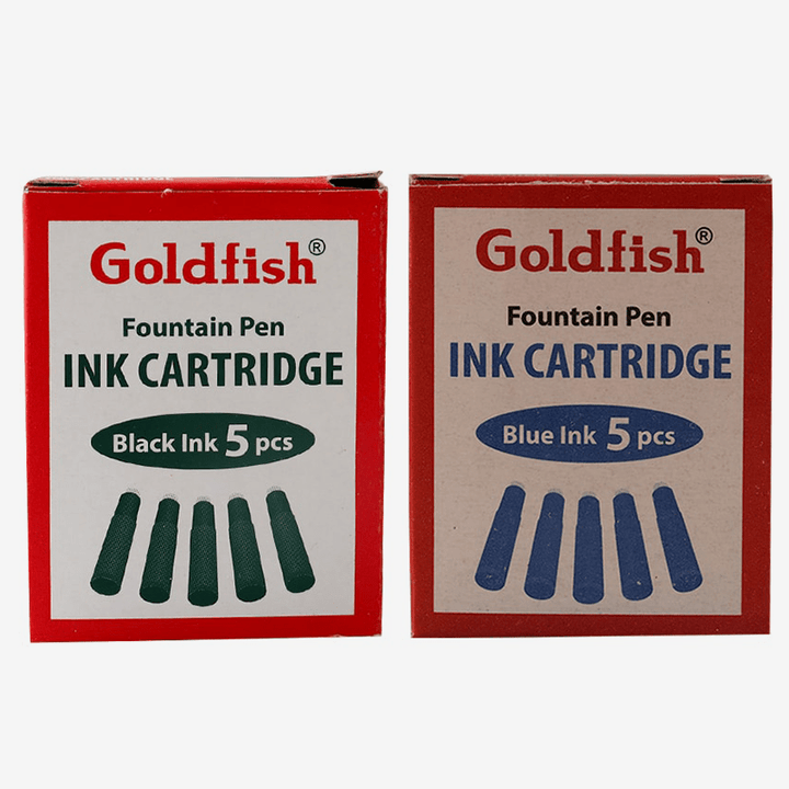 Goldfish Fountain Pen Ink Cartridges 5 Pieces - thestationerycompany.pk