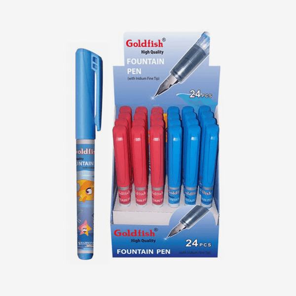 Goldfish High Quality Fountain Pen Single Piece - thestationerycompany.pk