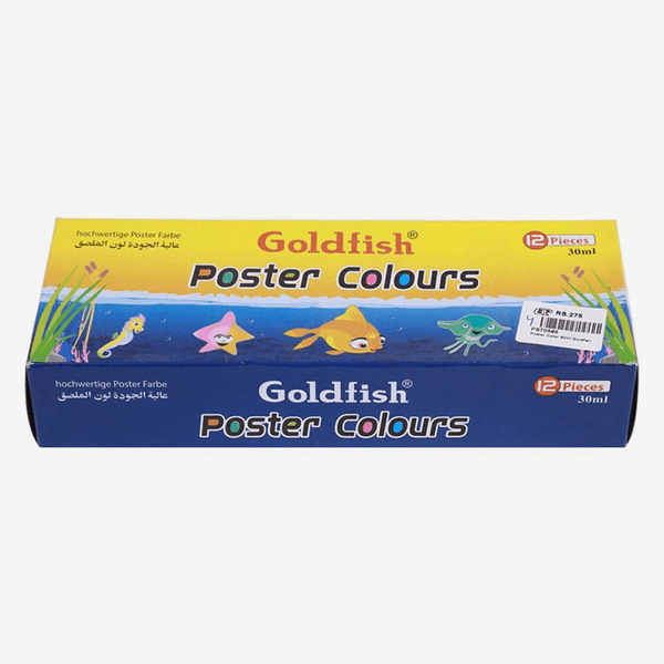 Goldfish Poster Colors 30ml Pack of 12