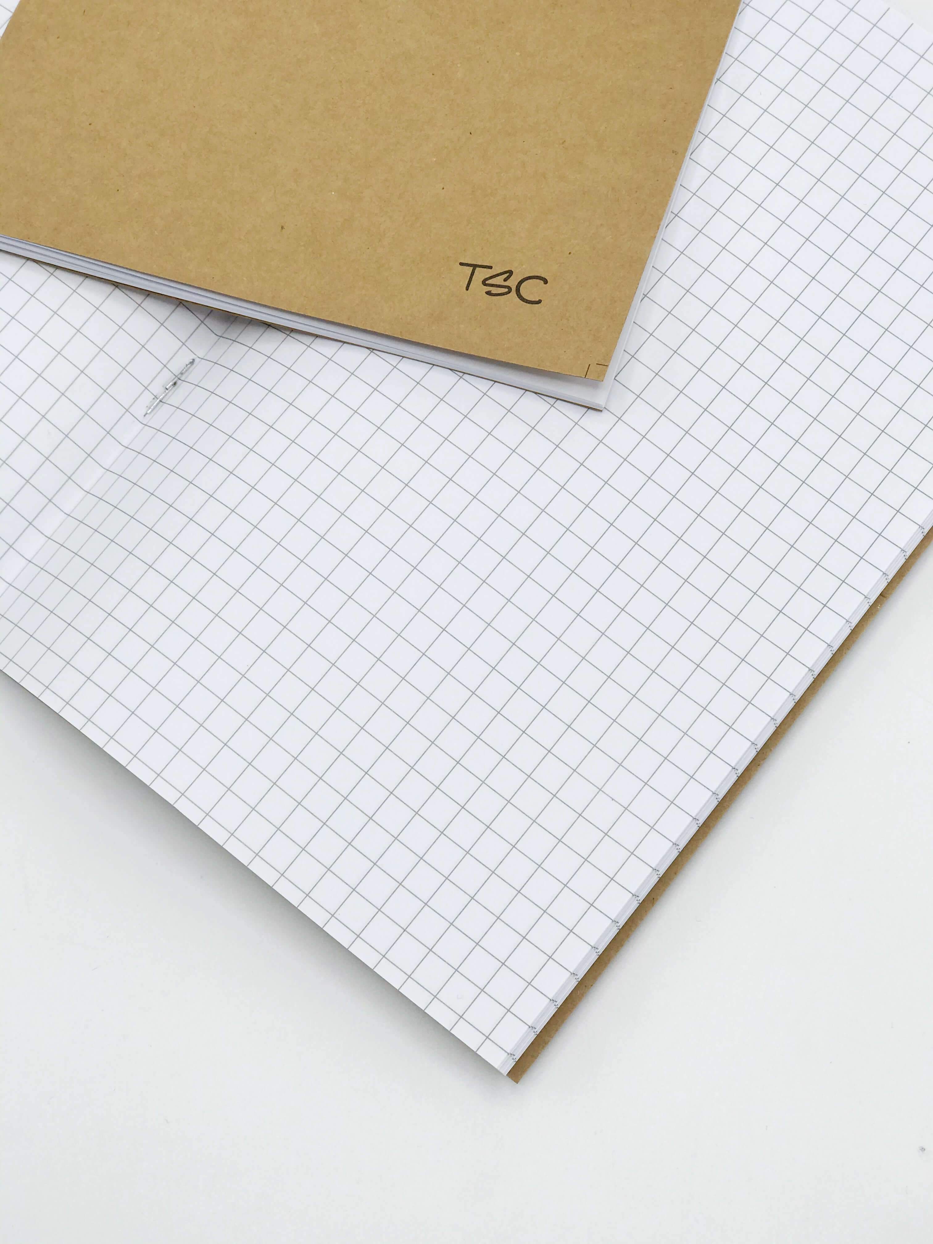 Grid Paper Notebook A5 - thestationerycompany.pk