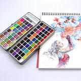 Seamiart Solid Watercolor Paint Set Of 90