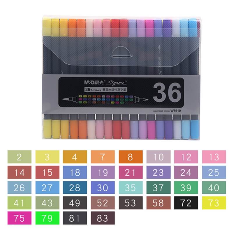 M&G Duo Coloring Brush Pens