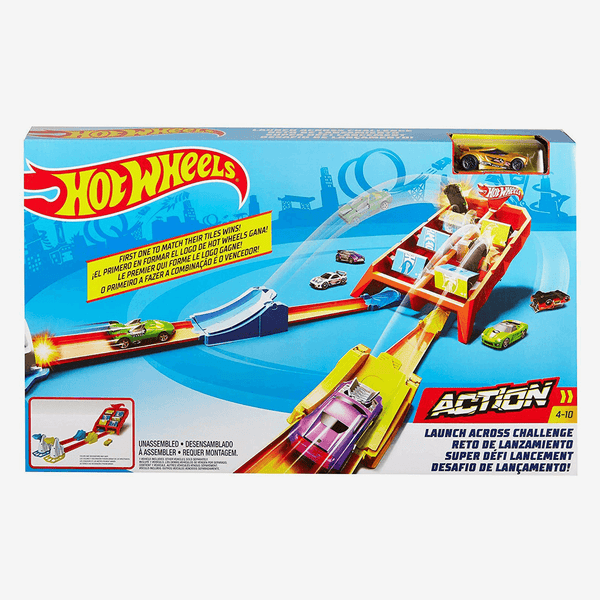 Hot Wheels Action Play Set for 1 or 2 Players Multiple Ways to Score