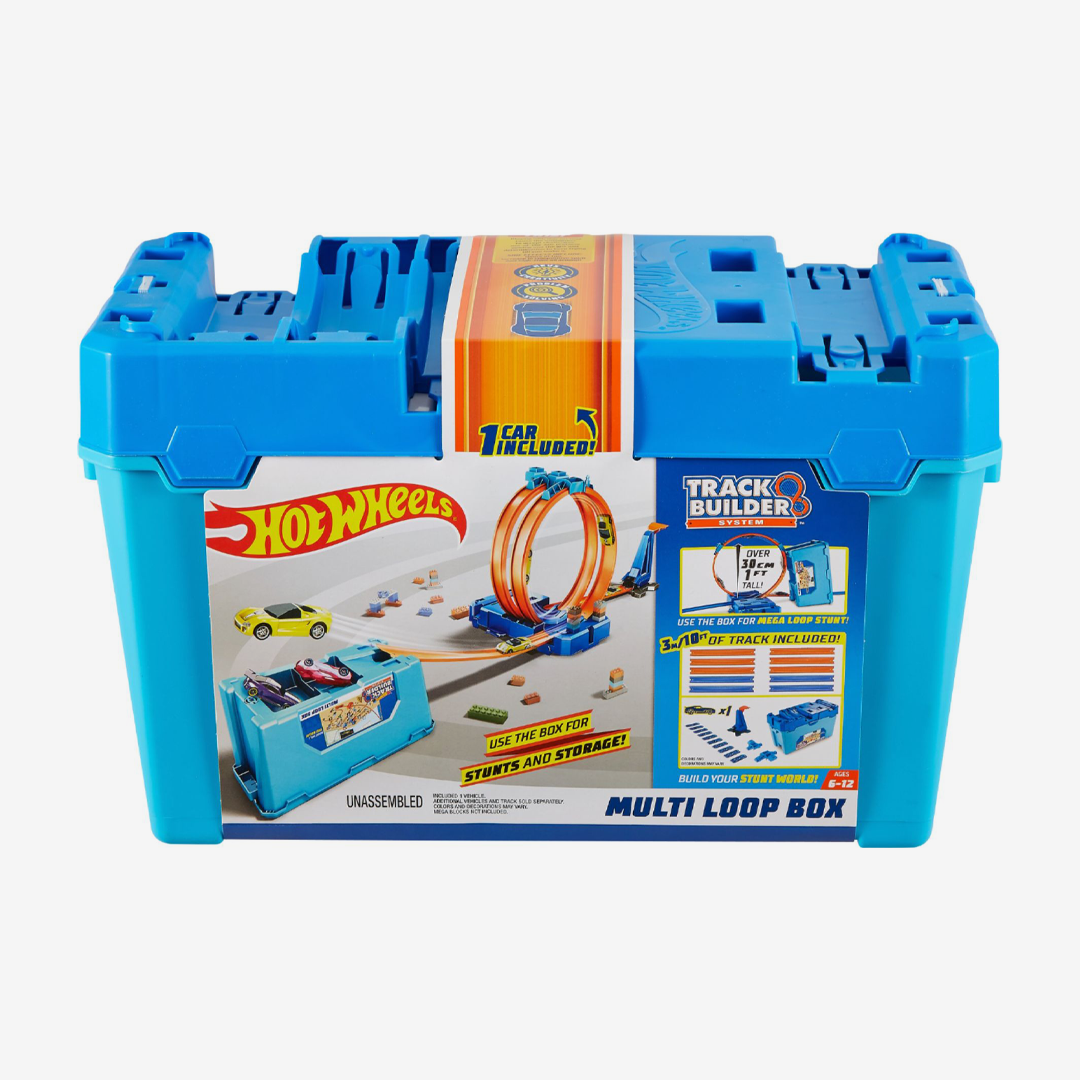 Hot Wheels Track Builder Stunt Box thestationerycompany.pk