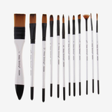 Keep Smiling Artist Brush Set Of 12