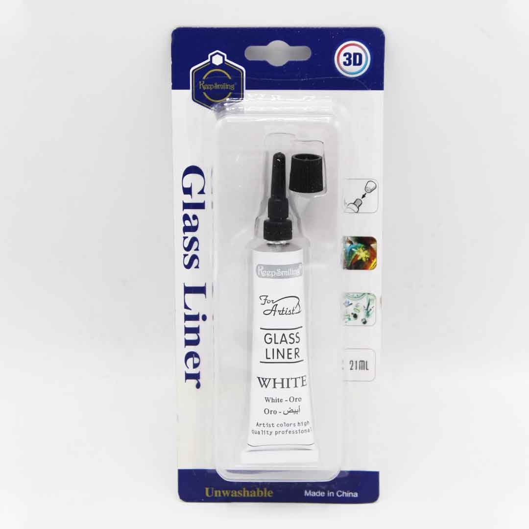 Keep Smiling Glass Paint Outliner For Artist