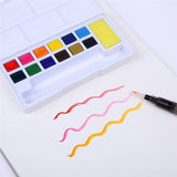 Keep Smiling Aquarelle Watercolor with Palette 12-18-24 - thestationerycompany.pk