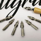 Keep Smiling Calligraphy Nib Set 7 Pcs - thestationerycompany.pk