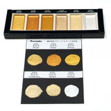 Zig Kuretake Gansai Tambi Starry Watercolor Set Of 6 Color - thestationerycompany.pk