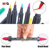 M&G Duo Coloring Brush Pens - thestationerycompany.pk