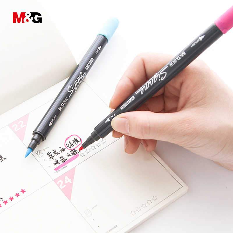 M&G Duo Coloring Brush Pens - thestationerycompany.pk